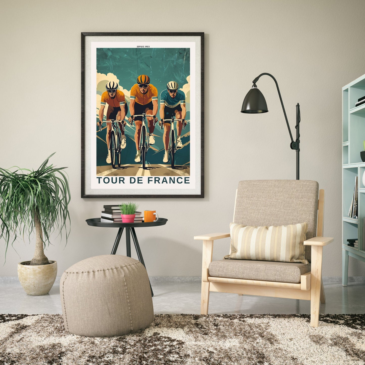 Impression Tour de France | Affiche vintage Tour de France