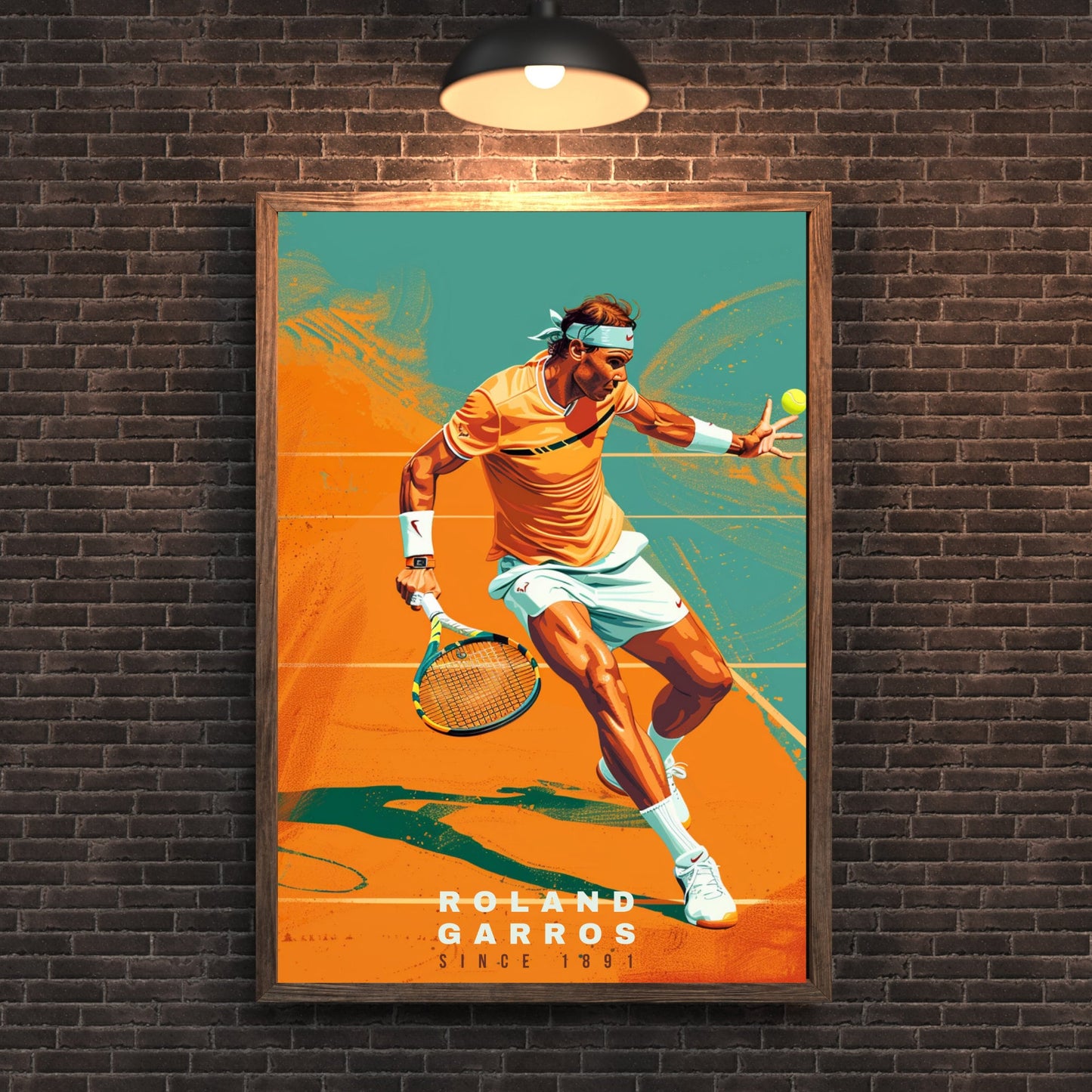 Impression Roland Garros | Affiche Roland Garros | Affiche Tennis