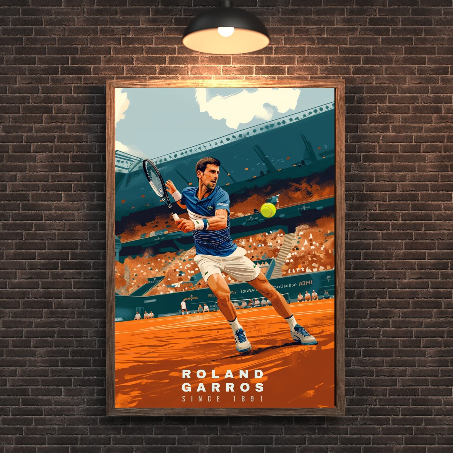 Impression Roland Garros | Affiche Roland Garros | Affiche Tennis