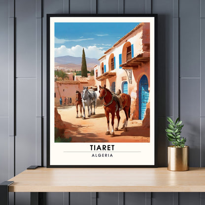 Impression Tiaret | Affiche Tiaret, Algérie