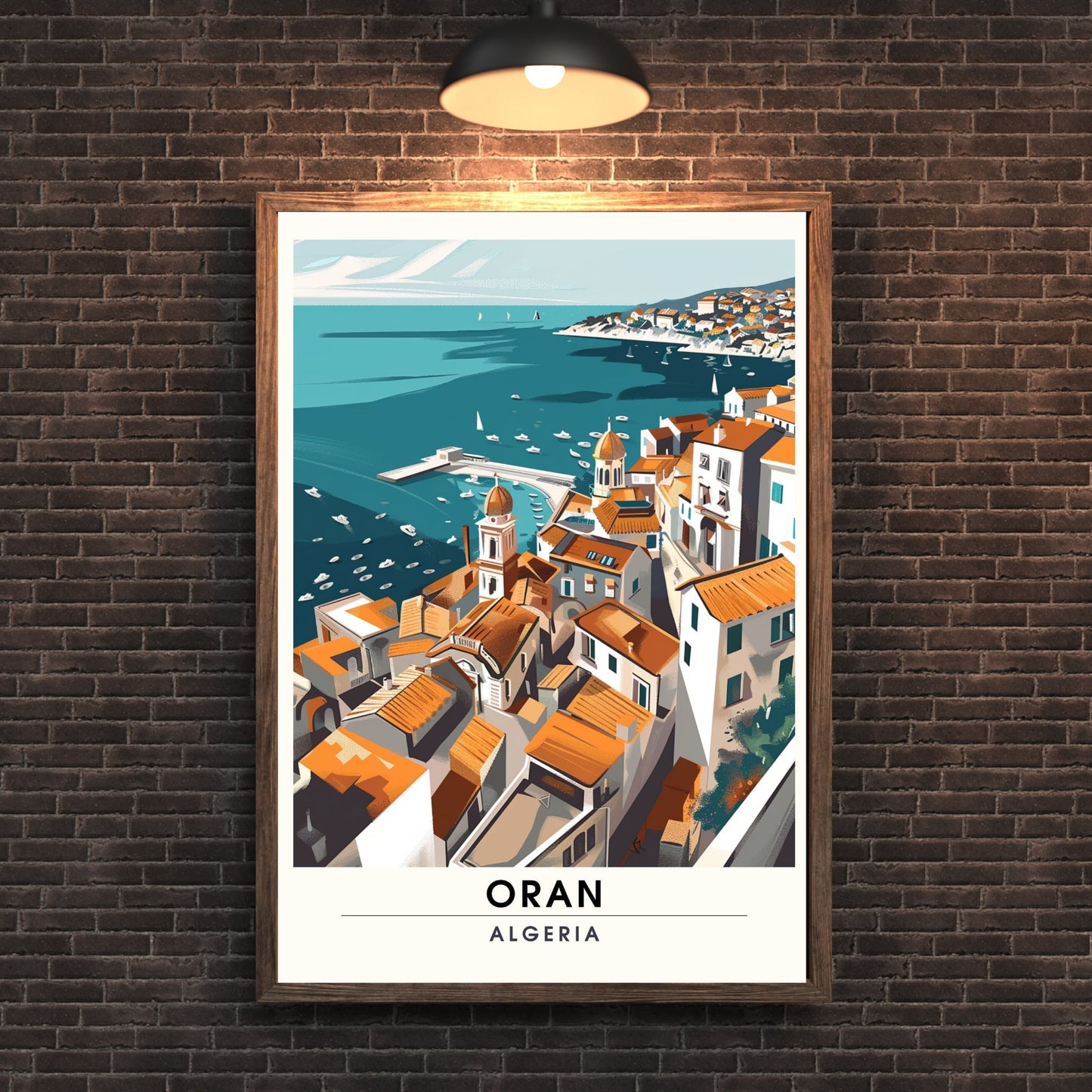 Impression Oran | Voyage au-dessus de la Baie d'Oran