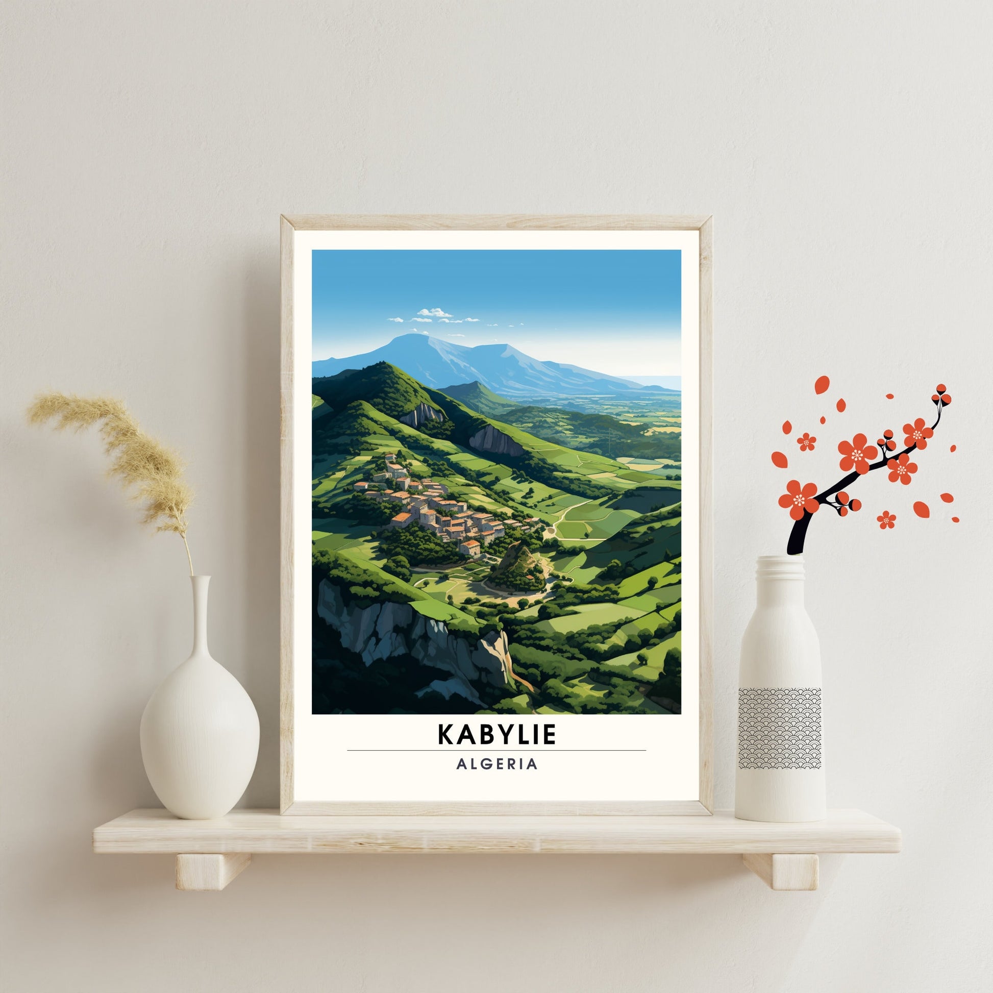 Impression Kabylie | Affiche Kabylie, Algérie