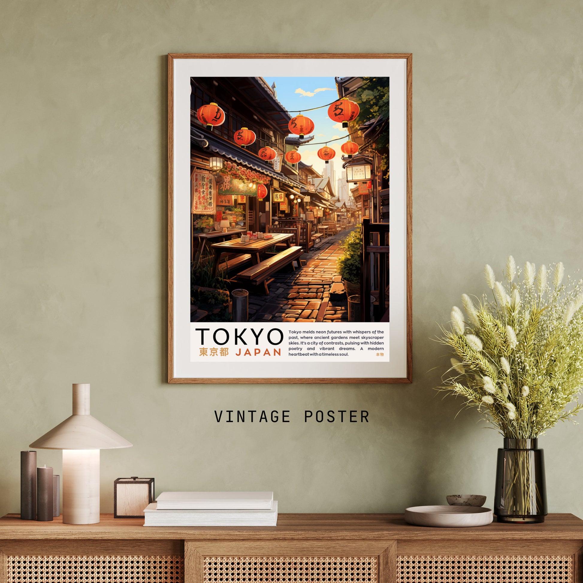 Affiche Japon | Impression Japon | Affiche Tokyo