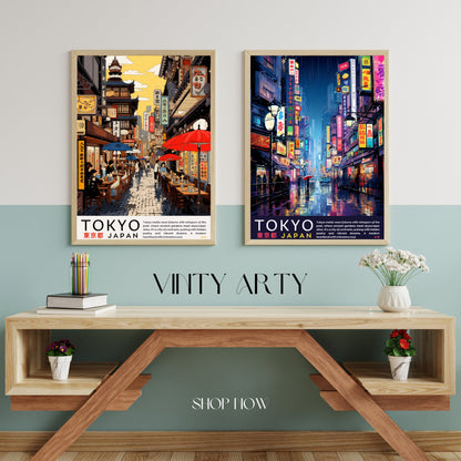 Affiche Japon | Impression Japon | Affiche Tokyo