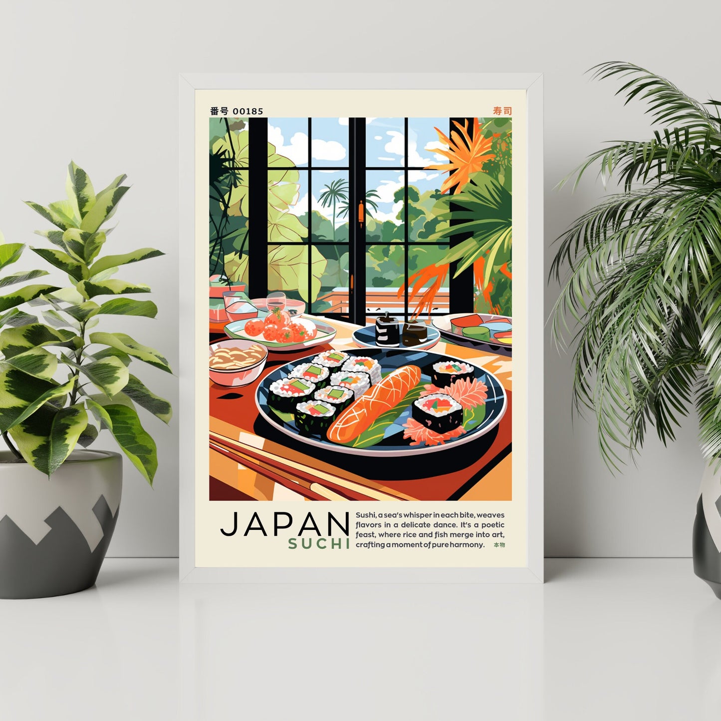 Affiche Japon | Impression Japon | Affiche Sushi